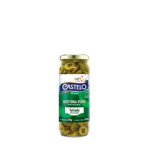 Azeitonas Verdes Fatiadas Castelo 160g