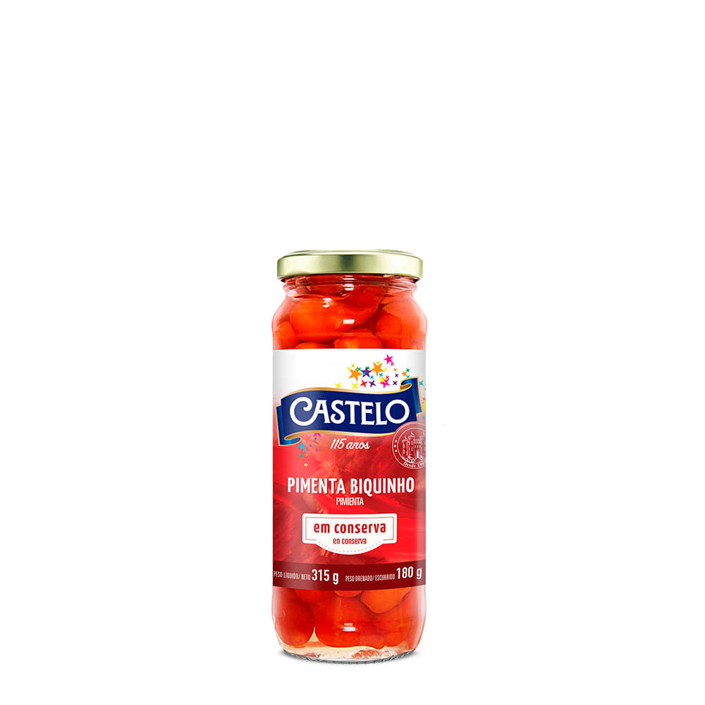 Pimenta Biquinho Castelo 180g