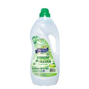 Vinagre de Álcool Aromatizado Maçã Verde 6% Castelo 2l