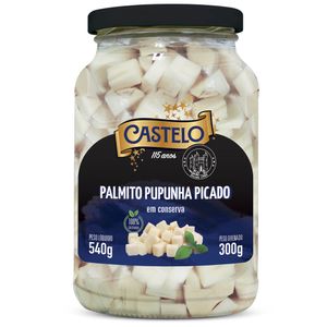 Palmito Pupunha Picado Castelo 300g