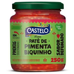 Patê de Pimenta Biquinho Defumado Castelo 250g