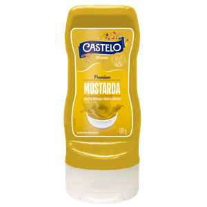 Molho de Mostarda Top Down Castelo 180g